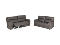 3-zit Met 2 Elektrische Relaxen SETTE - Grijs Grijs 25 3-zit Met 2 Elektrische Relaxen SETTE - Grijs Grijs -Meubels Voor Thuis calia sette 61515