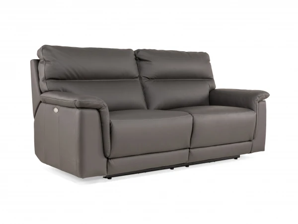 3-zit Met 2 Elektrische Relaxen SETTE - Grijs Grijs 1 3-zit Met 2 Elektrische Relaxen SETTE - Grijs Grijs