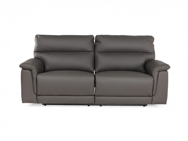 3-zit Met 2 Elektrische Relaxen SETTE - Grijs Grijs 2 3-zit Met 2 Elektrische Relaxen SETTE - Grijs Grijs - Afbeelding 2