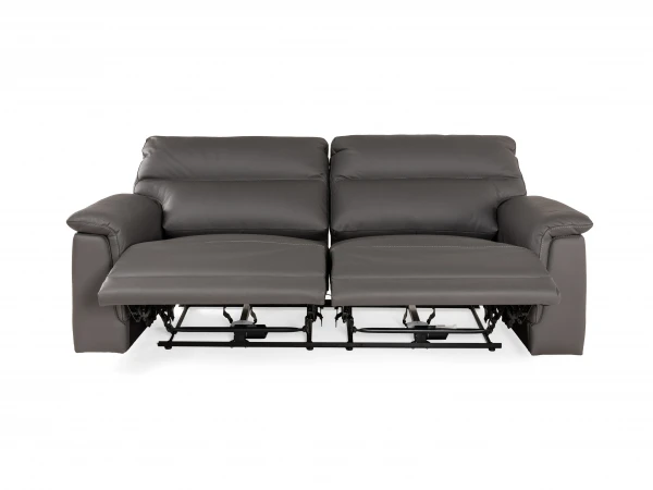 3-zit Met 2 Elektrische Relaxen SETTE - Grijs Grijs 3 3-zit Met 2 Elektrische Relaxen SETTE - Grijs Grijs - Afbeelding 3