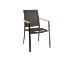 Tuinstoel BILBAO - Zwart Zwart