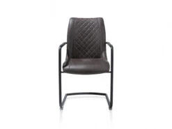 Armstoel ARMIN - Antraciet Grijs