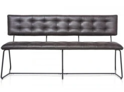 Eetkamerbank JULIEN - Antraciet Grijs