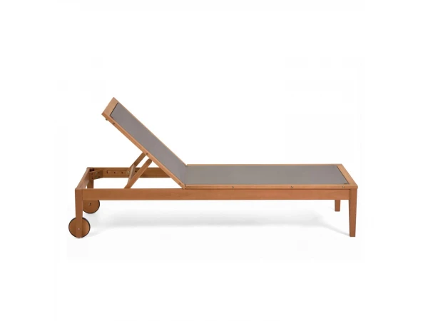 Ligstoel CATERIN - Eucalyptus Hout 5 Ligstoel CATERIN - Eucalyptus Hout - Afbeelding 5