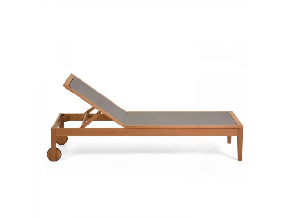 Ligstoel CATERIN - Eucalyptus Hout 6 Ligstoel CATERIN - Eucalyptus Hout - Afbeelding 6