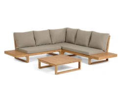 Loungeset FLAVIINA - Acacia Hout