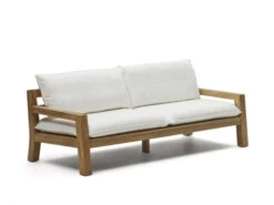 3-zitsbank FORCANERA - Massief Teakhout Hout