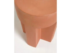 Bijzettafel Voor Buiten VILENA - Terracotta Bruin -Meubels Voor Thuis kave home vilena 42760