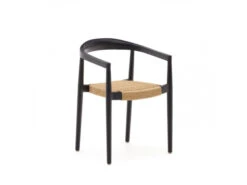 Armstoel YDALIA - Massief Teak/Naturel Hout