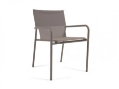 Aluminium Tuinstoel ZALTANA - Bruin Bruin