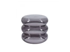 Bijzettafel ILION - Grijs Grijs