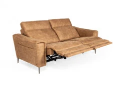 3-zit Met 2 Elektr. Relaxen NEPAL - Cognac Cognac 18 3-zit Met 2 Elektr. Relaxen NEPAL - Cognac Cognac -Meubels Voor Thuis modulax nepal 69529
