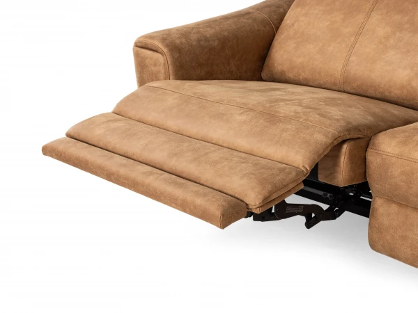 3-zit Met 2 Elektr. Relaxen NEPAL - Cognac Cognac 13 3-zit Met 2 Elektr. Relaxen NEPAL - Cognac Cognac - Afbeelding 13