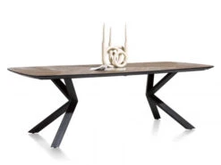 Tafel FRESNO - Burned Moza?ek Hout