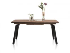 Uitschuiftafel HALMSTAD - Choco Brown Bruin